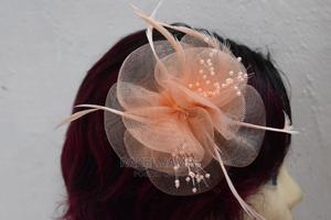 Peach Fascinator - thumbnail 2