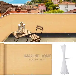 Beige Balcony Privacy Shield