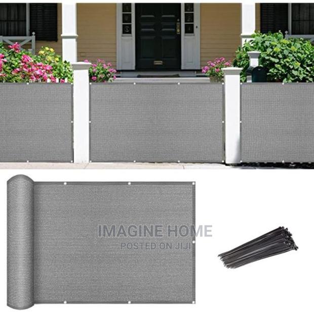 Grey Balcony Privacy Shield