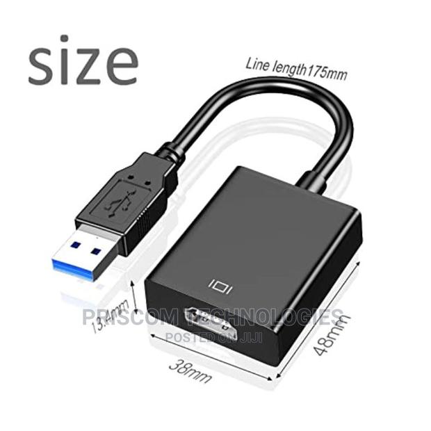 USB to HDMI Cable Full HD 1080