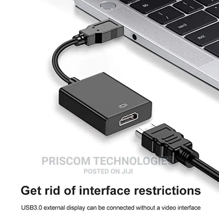 USB to HDMI Cable Full HD 1080
