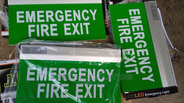 Led Emergency Exit Sign/ Rechargeable Fire Exit - thumbnail 2