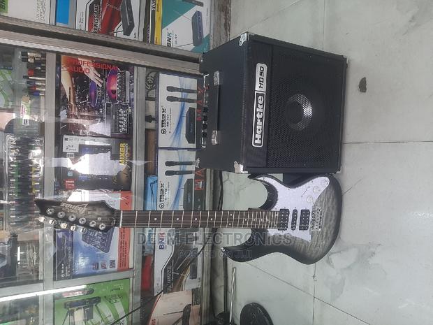 Solo Guitar Ibanez and Combo Hartke HD 50