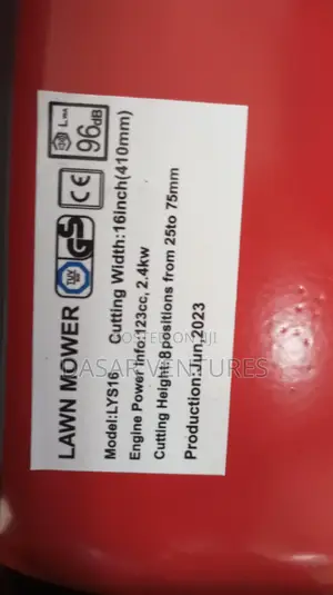 Loncin Lawn Mower 3.5hp