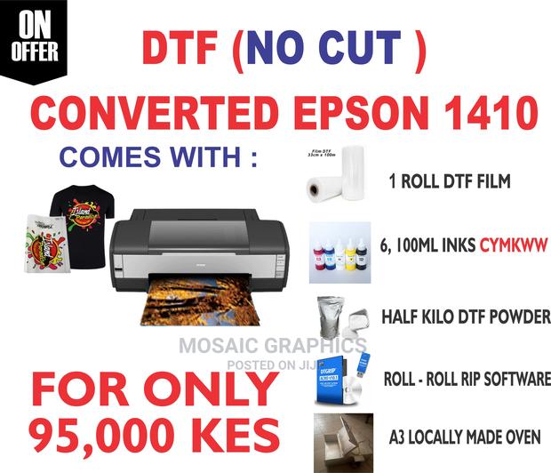 DTF Machine - main view