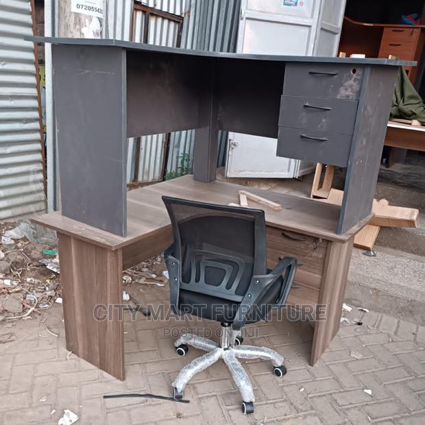 L-Shaped Office Desk - main view