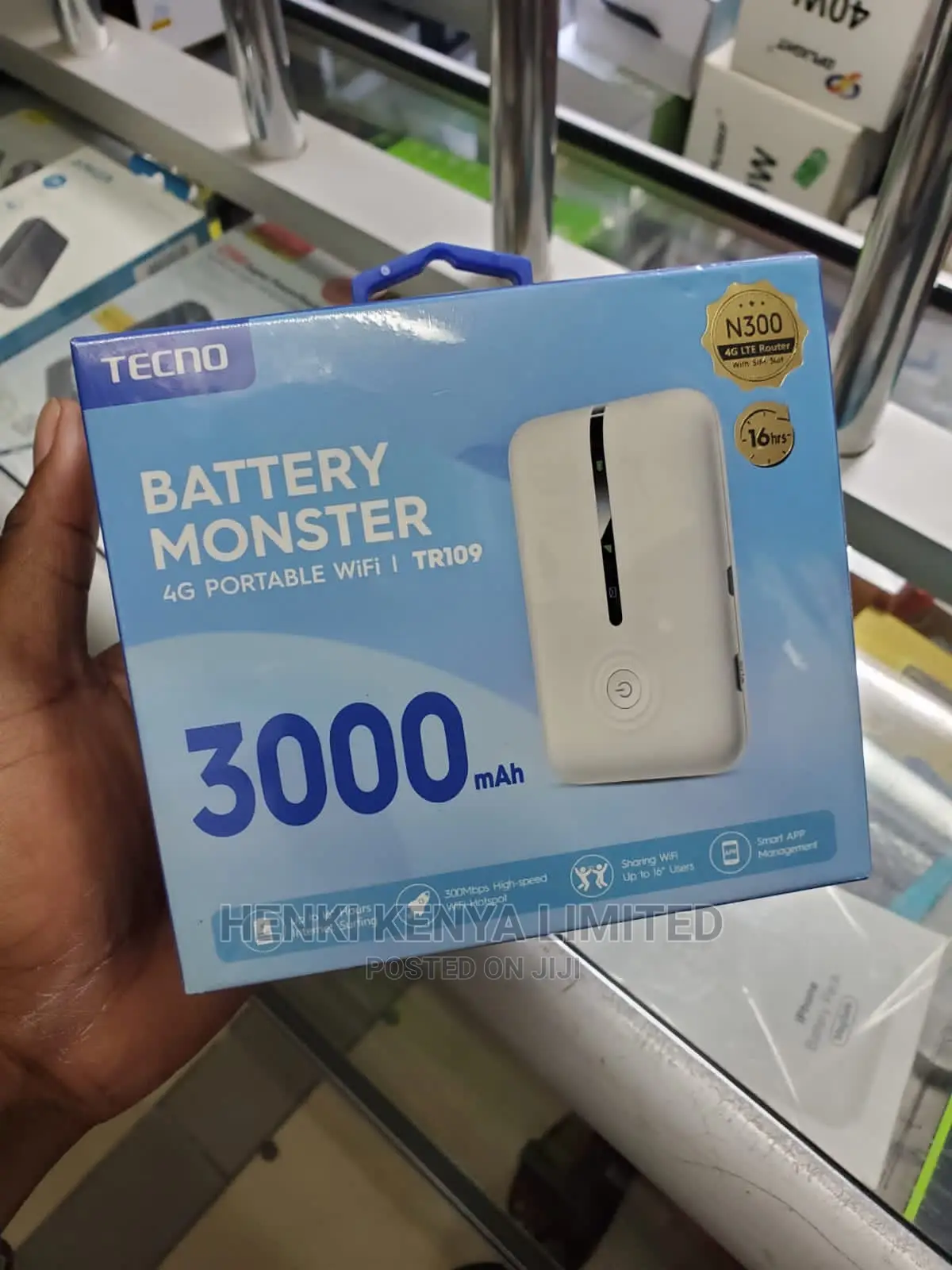 Tecno 4G Portable Mifi With Warranty