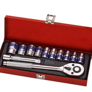 STRONG 12pcs Ratchet Socket Spanner Set - thumbnail 2