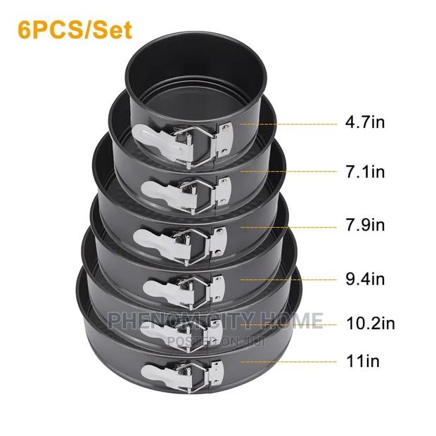 6pcs Baking Tins Set - thumbnail 3