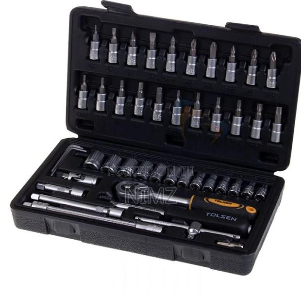 Tolsen Industrial Socket Set 1/4" 46 PCS - main view