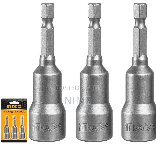 Ingco 3pcs Magnetic Nut Socket Set - main view