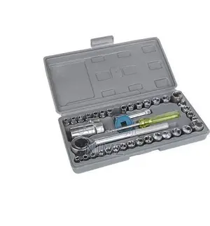 Aiwa 40 Piece Sleeve Set Tool Sleeve Ratchet Screwdriver Com