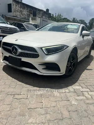 2018 White Mercedes-Benz CLS - Elegant Sedan