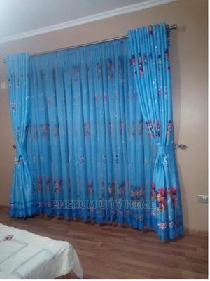 Cartoon Print Curtains - main view