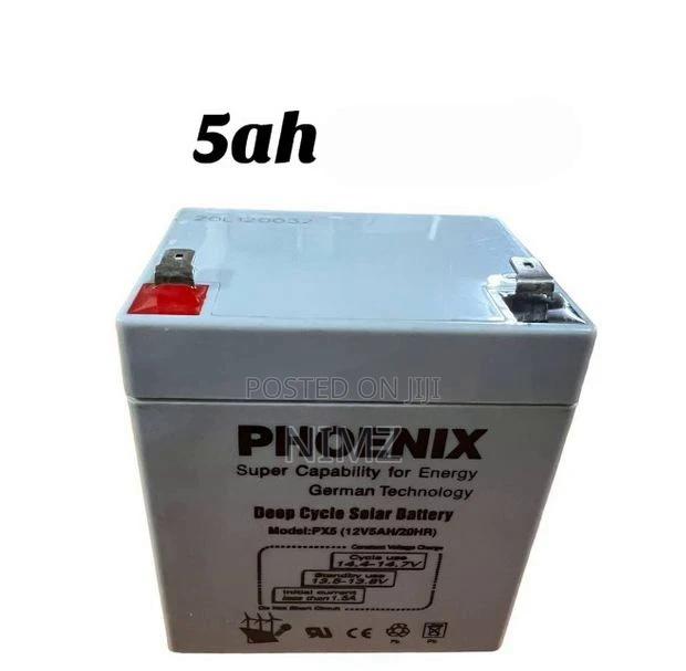 Phoenix 5ah Solar Battery Maintenance Free Solar Battery