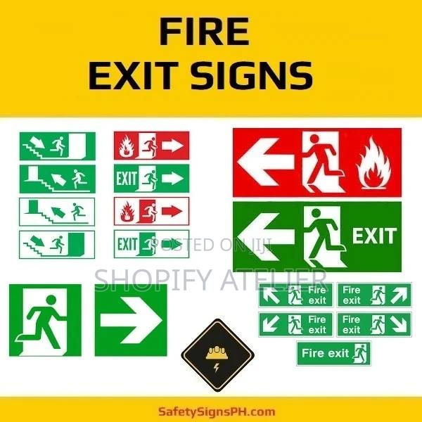 English Exit Signs - main view