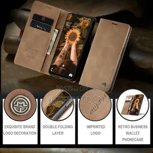 Galaxy A23 4G Case, Retro PU Leather Wallet Case Card Slots