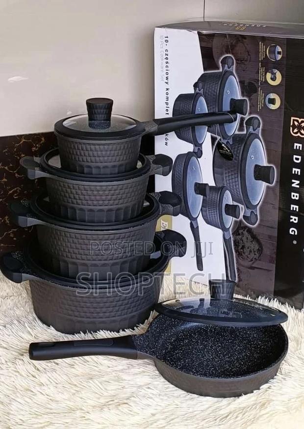 Edenburgs 10pcs Cookware Set - main view