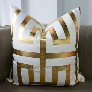 Gold Pronted Decor Pillows