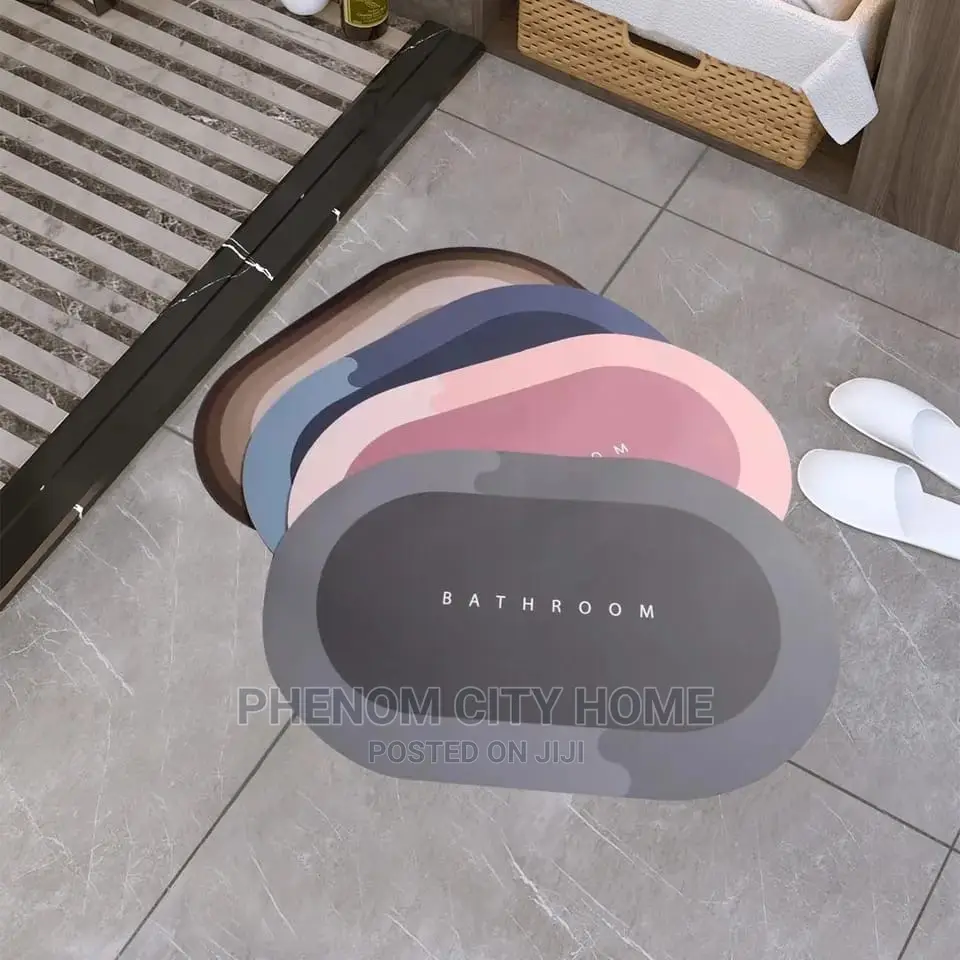 Quick Drying Absorbent Antislip Bathroom Mats