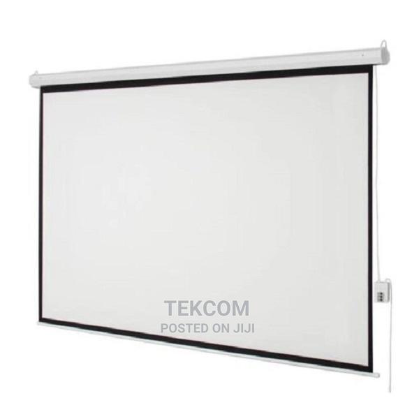 Manual Wall Mount 60 X 60 Projector Screen - thumbnail 2