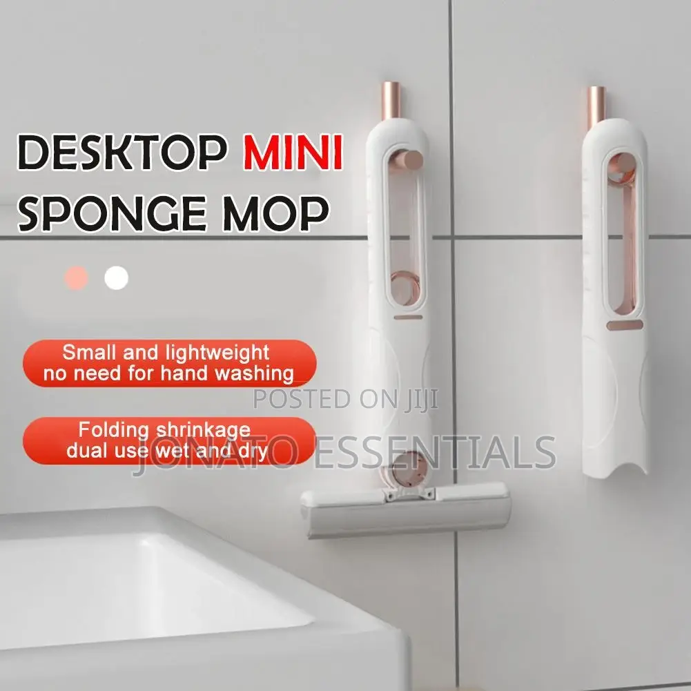 Self Squeezing Desktop Mini Sponge Mop
