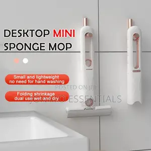 Self Squeezing Desktop Mini Sponge Mop