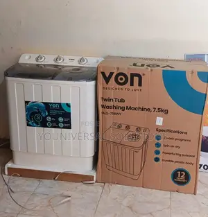 Von 7.5 Washing Machine Twin Tub