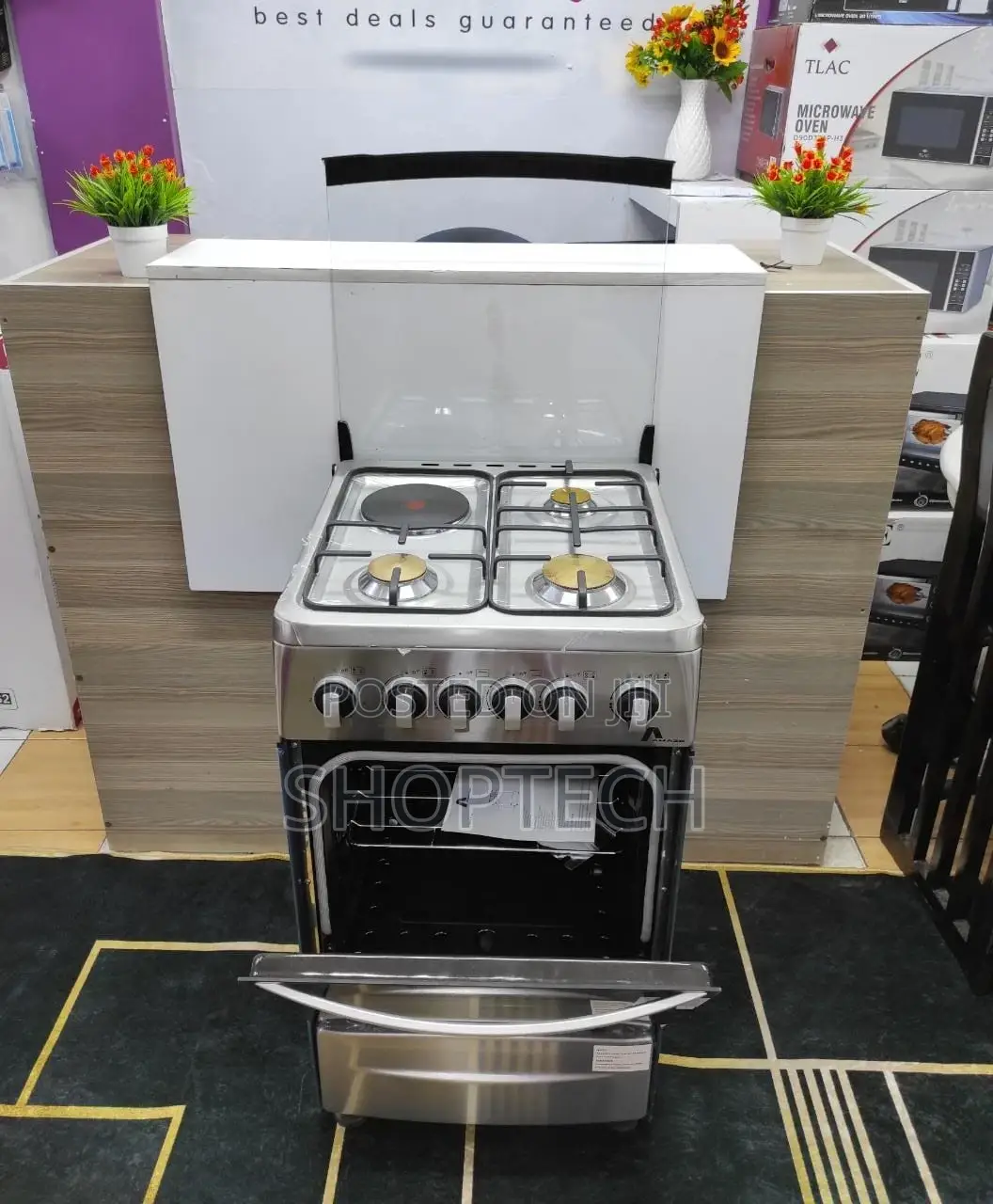 Amaze 3+1standing Cooker With Gas Oven
