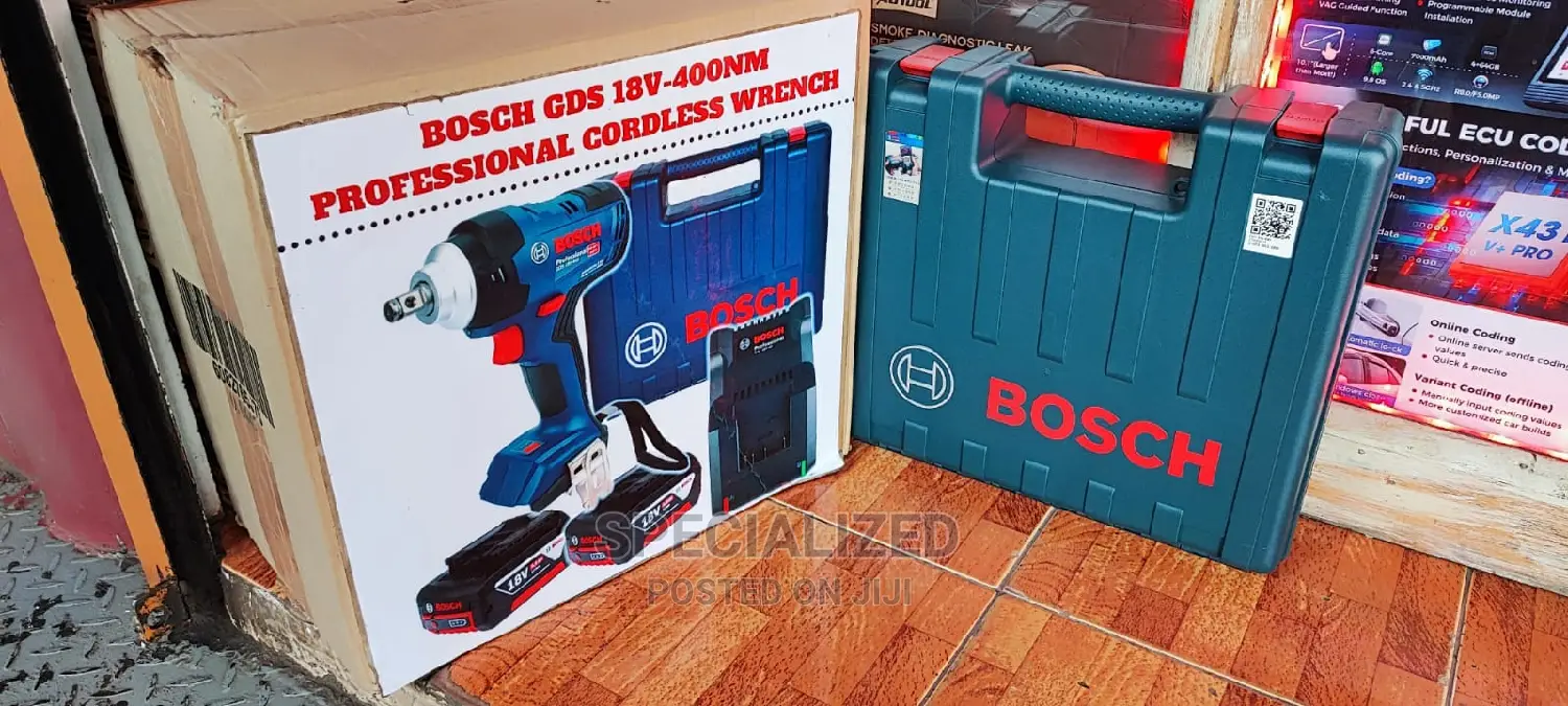 Bosch GDS 18v-400nm Professional Cordless Impact Wrench