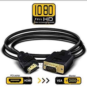 HDMI to VGA Cable Adapter 1080px (Hdmi Male VGA -Male)