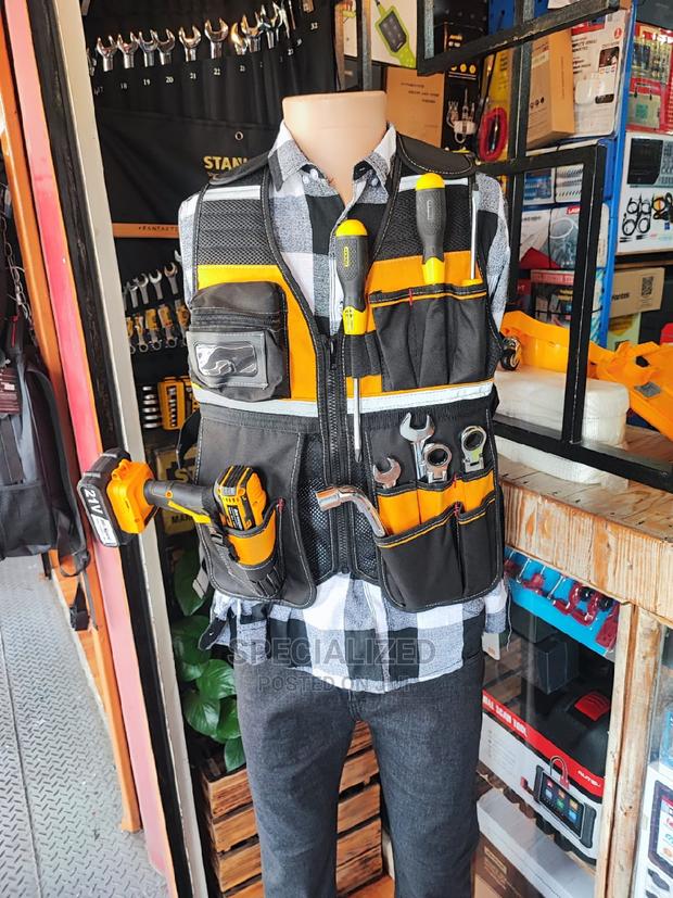 Heavy Duty High Quality Adjustable Tool Vest - main view
