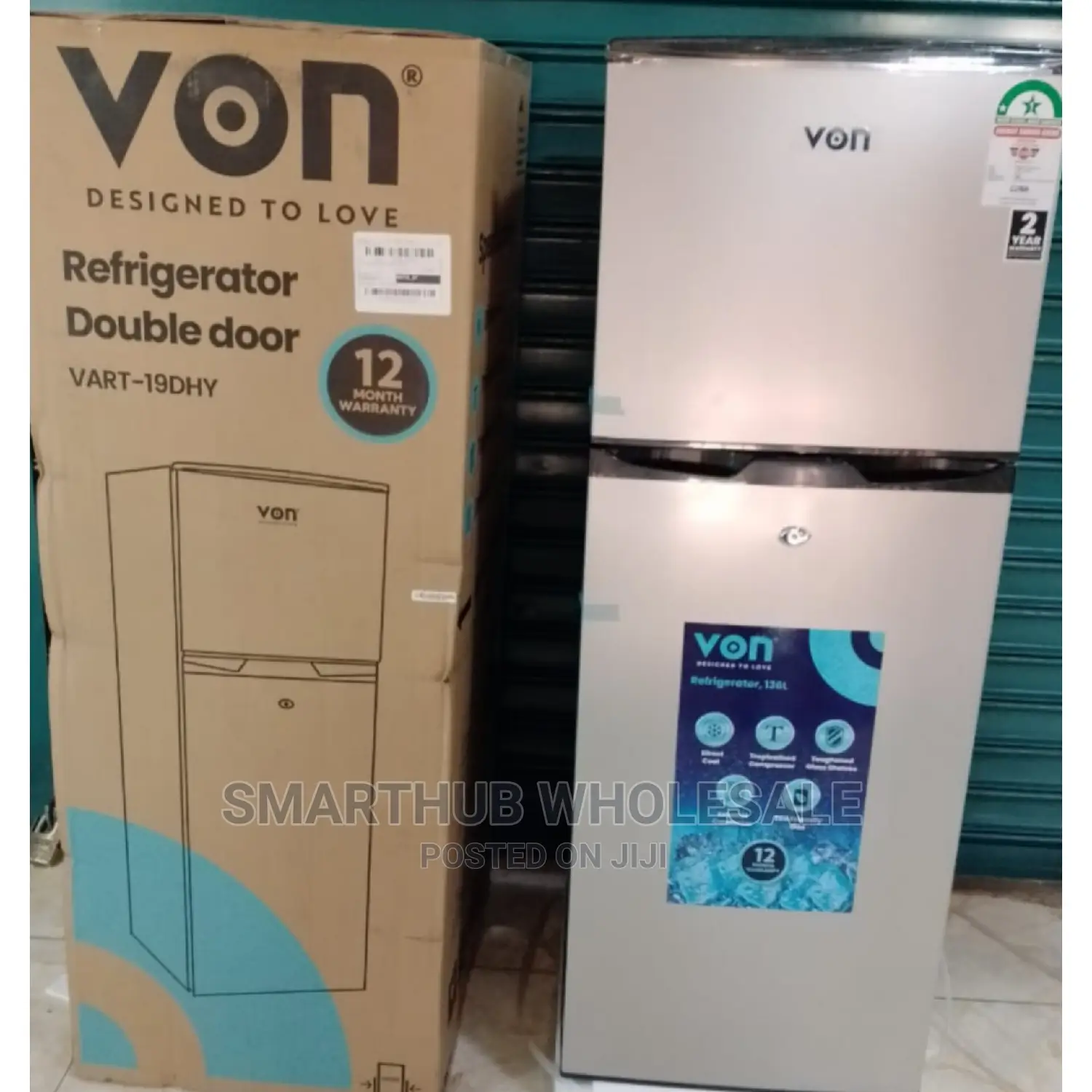 Von 136 Litres Refrigerator Warranty