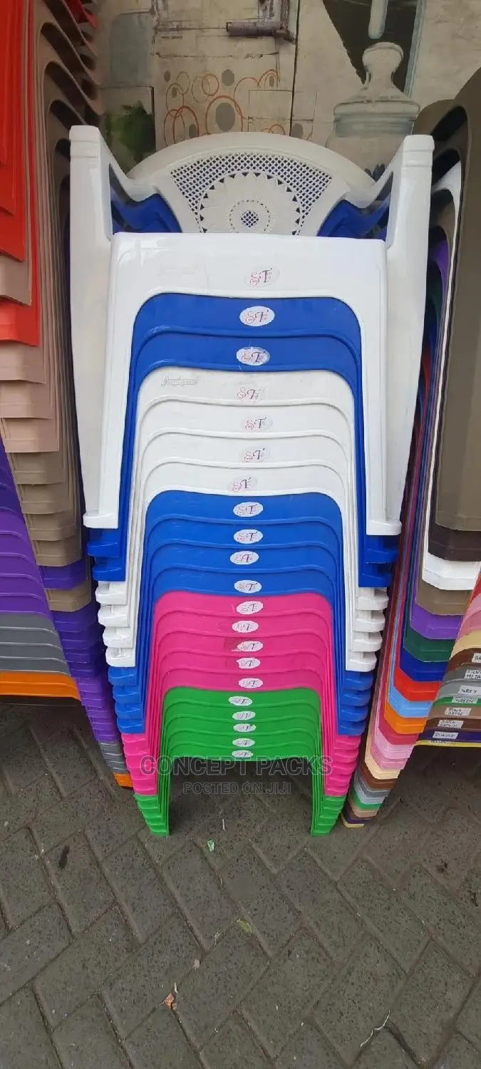 Tiptop Plastic Chairs With Amrs.