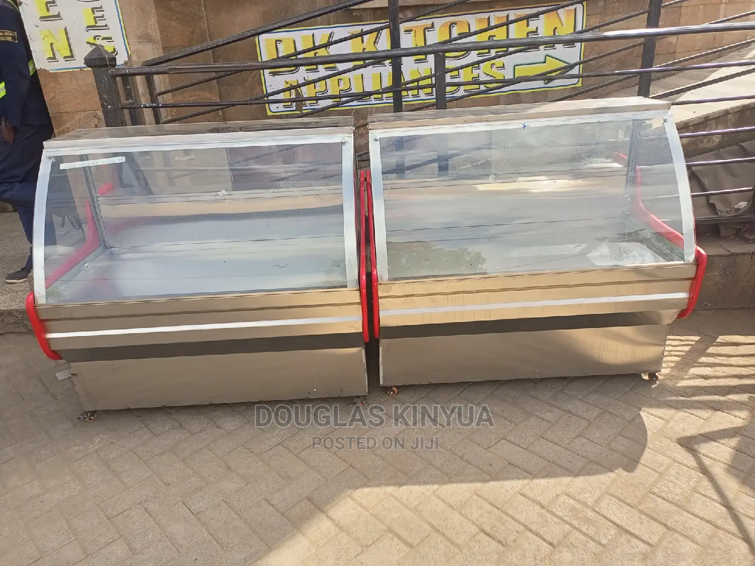 Meat Chiller Display (1.2m Stainless Steel Made):