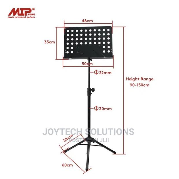 Upgraded Musical Stand. Strong Panel and Tripod. Book Stand - thumbnail 2