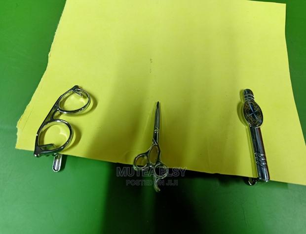 Gold Silver Executive Tie Clip Pin - thumbnail 2