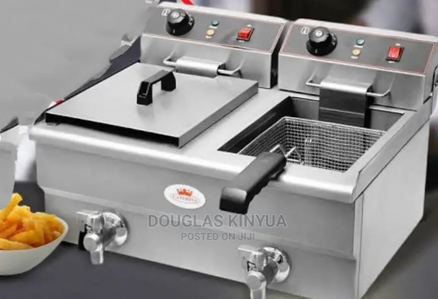 Caterina 10+10 Litres Double Fryer Imported.