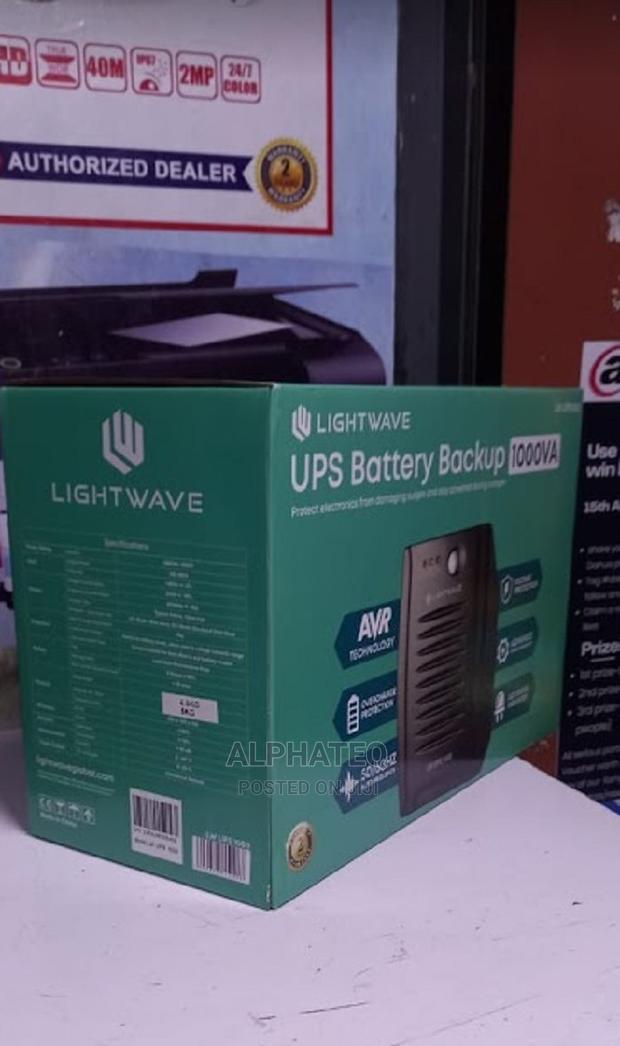 Lightwave 1000va Backup Ups-Lightwave 1000va Ups