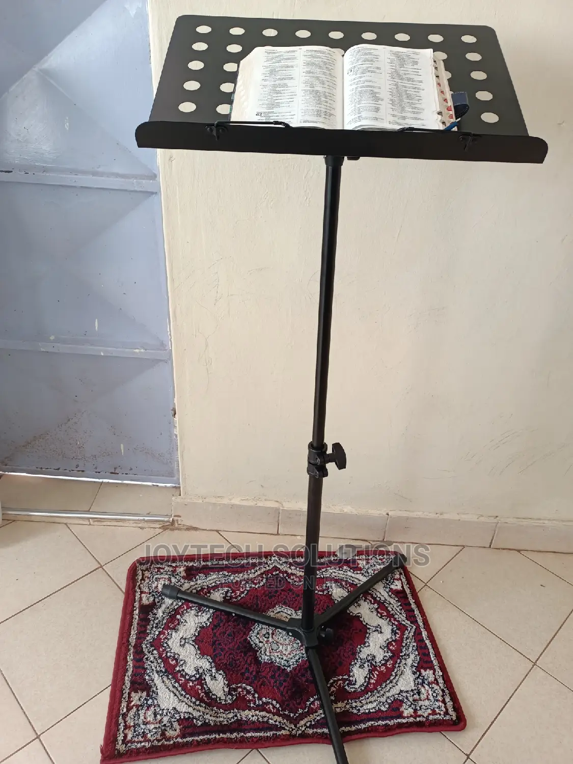 Church Pulpit Podium Stand. Bible Stand.