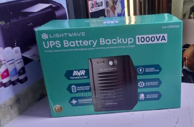 Lightwave 1000va Ups// Quality1kva Ups// Lightwave 1000va