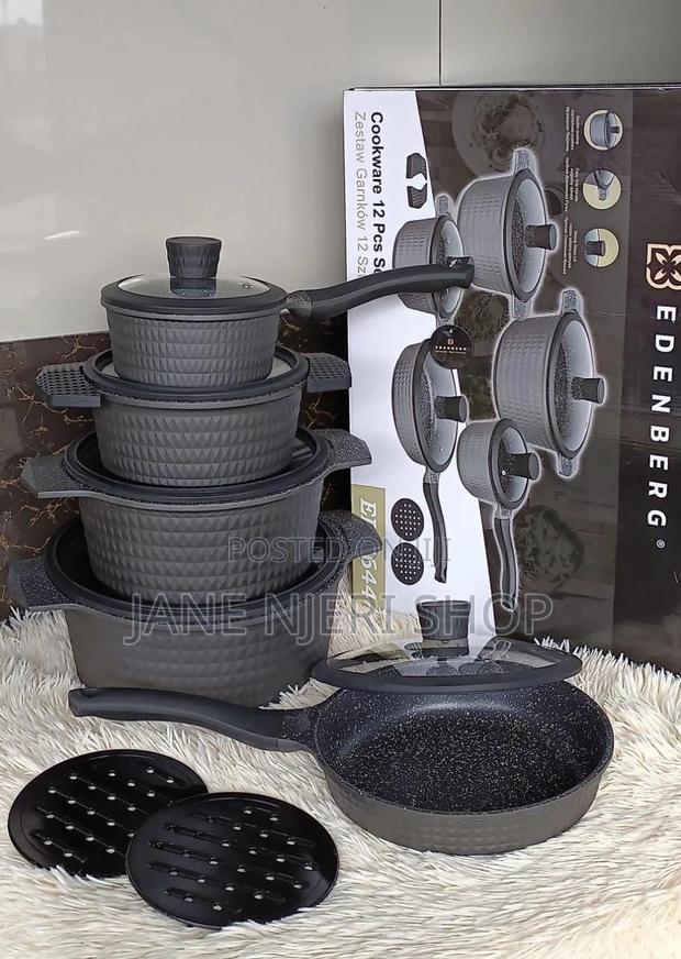 12 Pieces Edenbarg Quality Sufuria