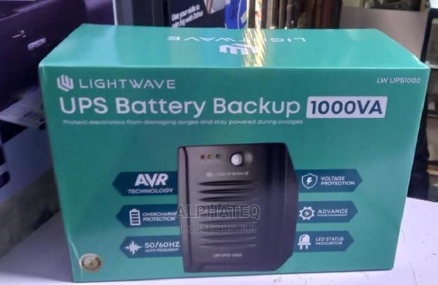 Lightwave Battery Back Up 1000VA UPS - main view