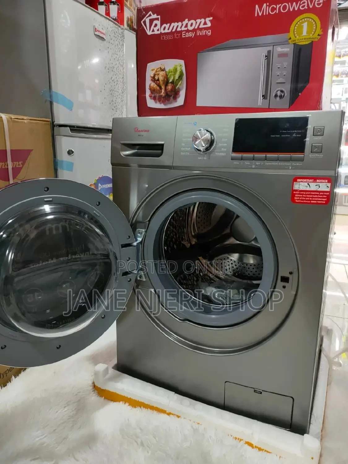 Ramtoms 7kg Washing Machine Front Load
