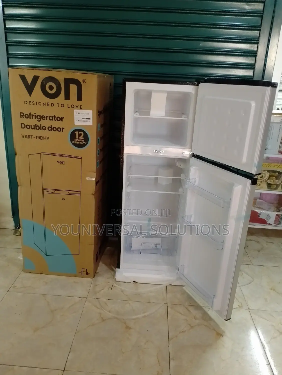 Von 136 Litres Refrigerator Vart-19dhy