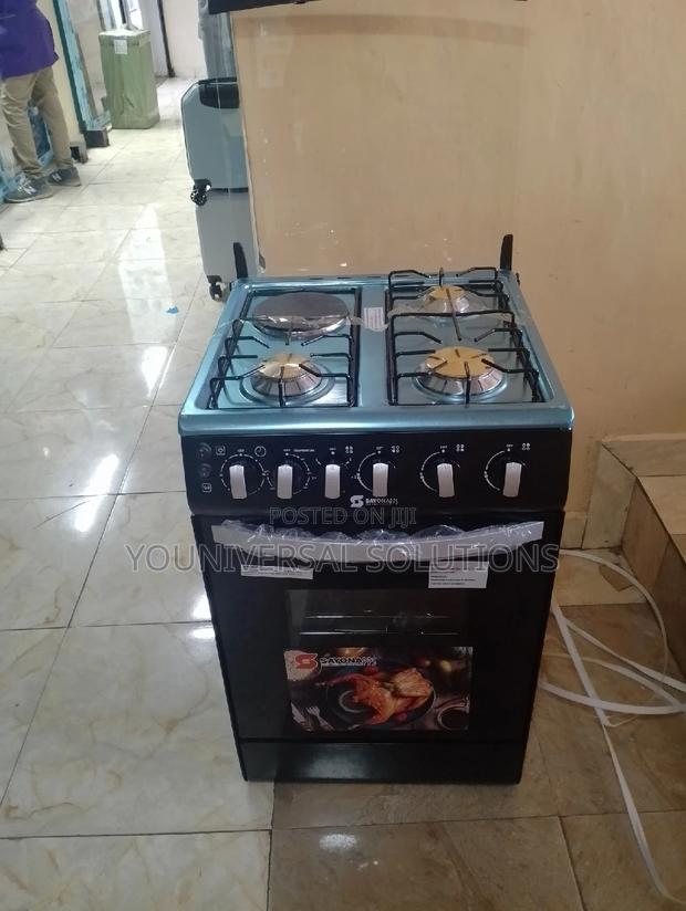 Sayona 50*55 3 Gas Burner 1 Hot Plate