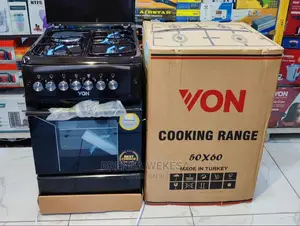Von Vac6s031ux 3 Gas + 1 Electric Cooker