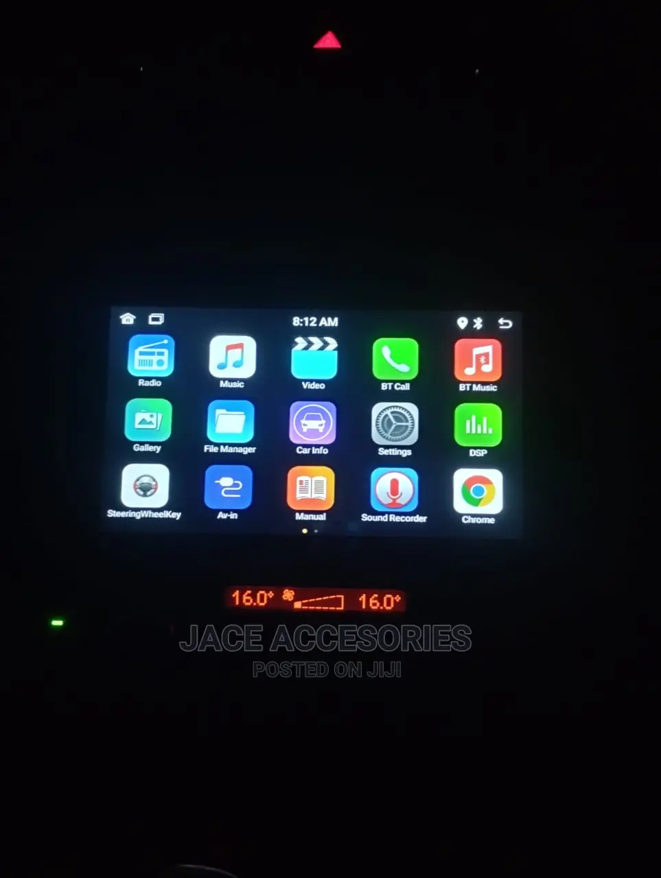 8 Inch Car Android Radio 2gb +32gb +Free Reverse Camera