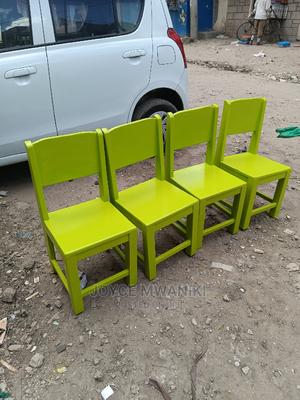 Kindergarten Chairs, Light Green Colour. - thumbnail 2