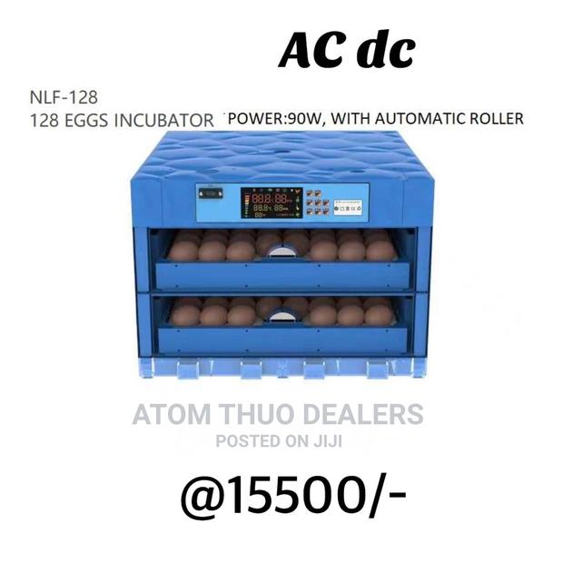 128 Egg Incubator/Ac/Dc
